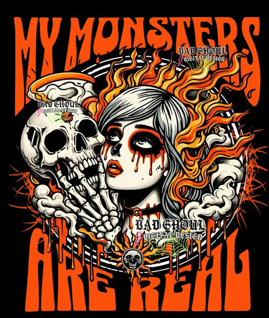 Exclusive My Monsters Are Real PNG Download