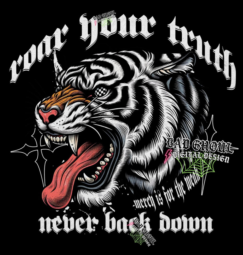 Roar Your Truth PNG Download