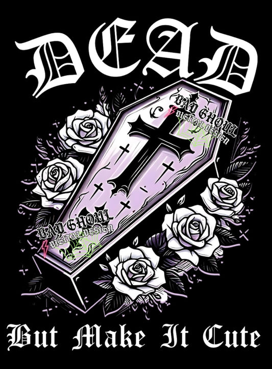 Dead But Make It Cute PNG Download