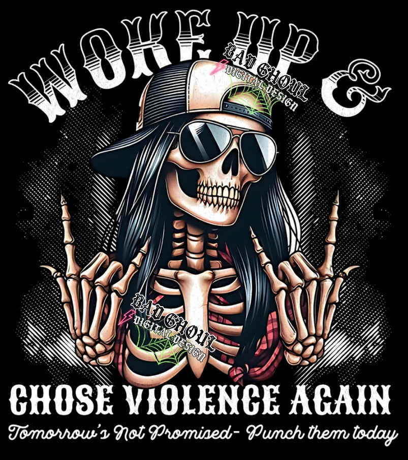 Woke Up PNG Download