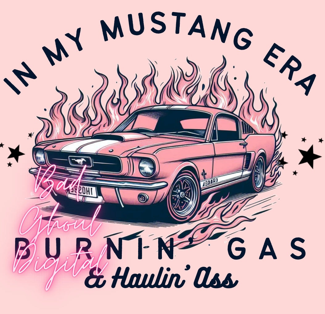 Burning Gas PNG download sub & DTF friendly