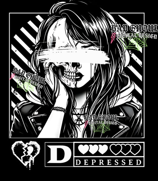 Exclusive Depressed  PNG Download