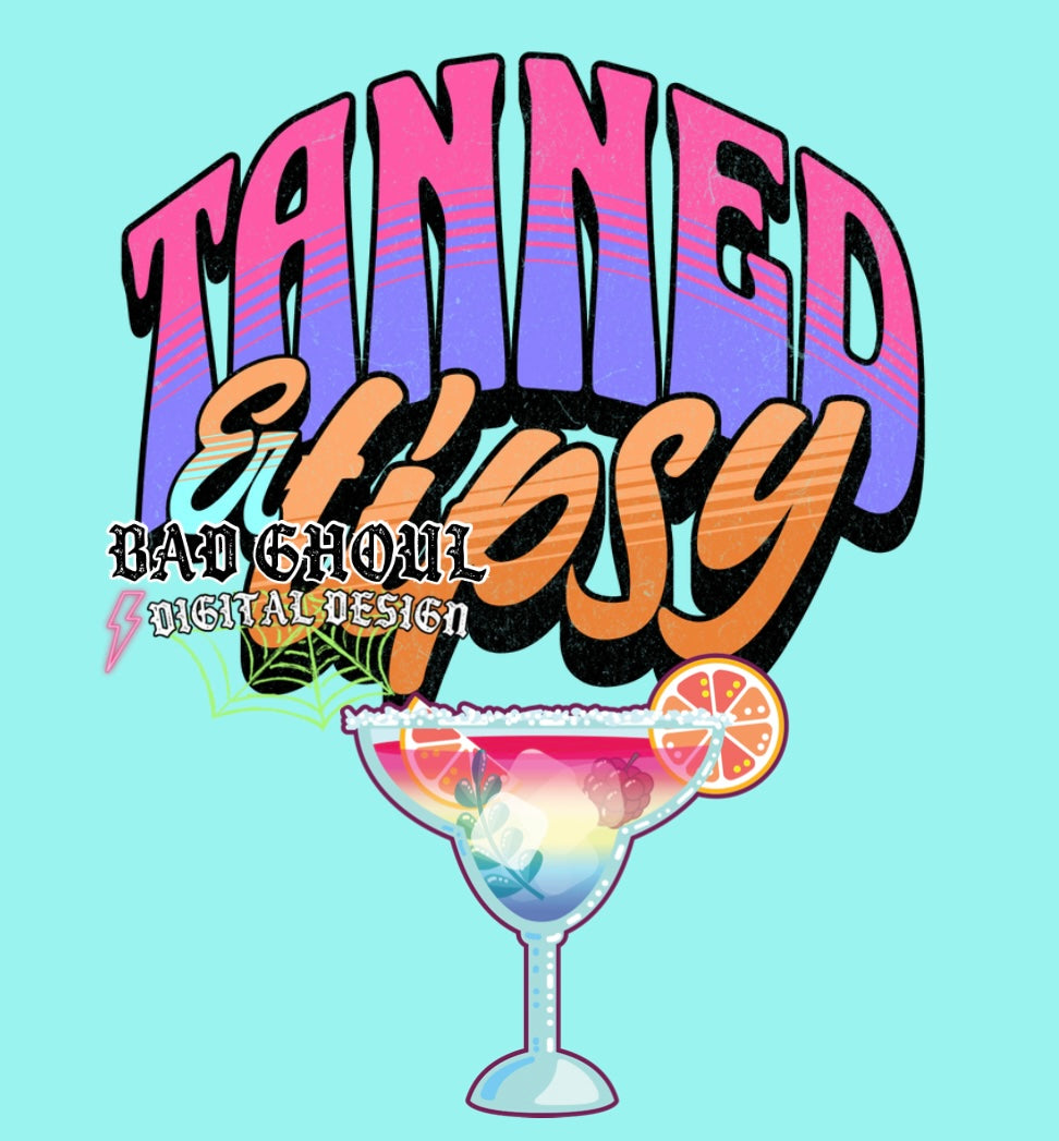 Tanned & Tipsy PNG Download