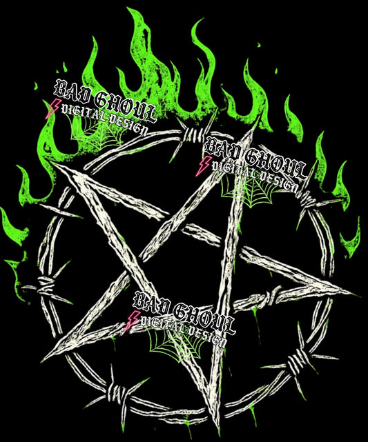 Flaming Faith PNG DOWNLOAD Black Fab Only