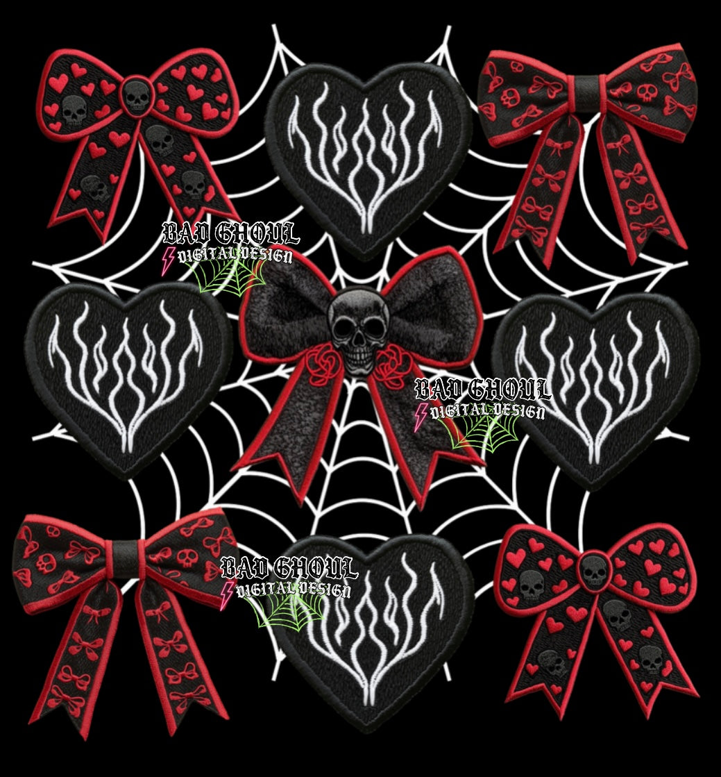 Goth Coquette PNG Download