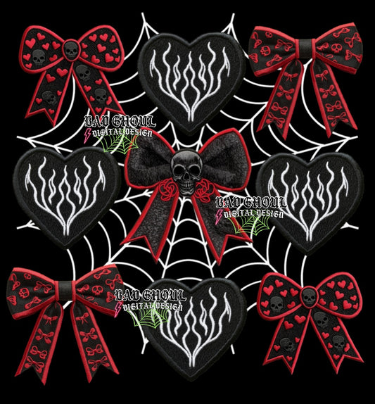 Goth Coquette PNG Download