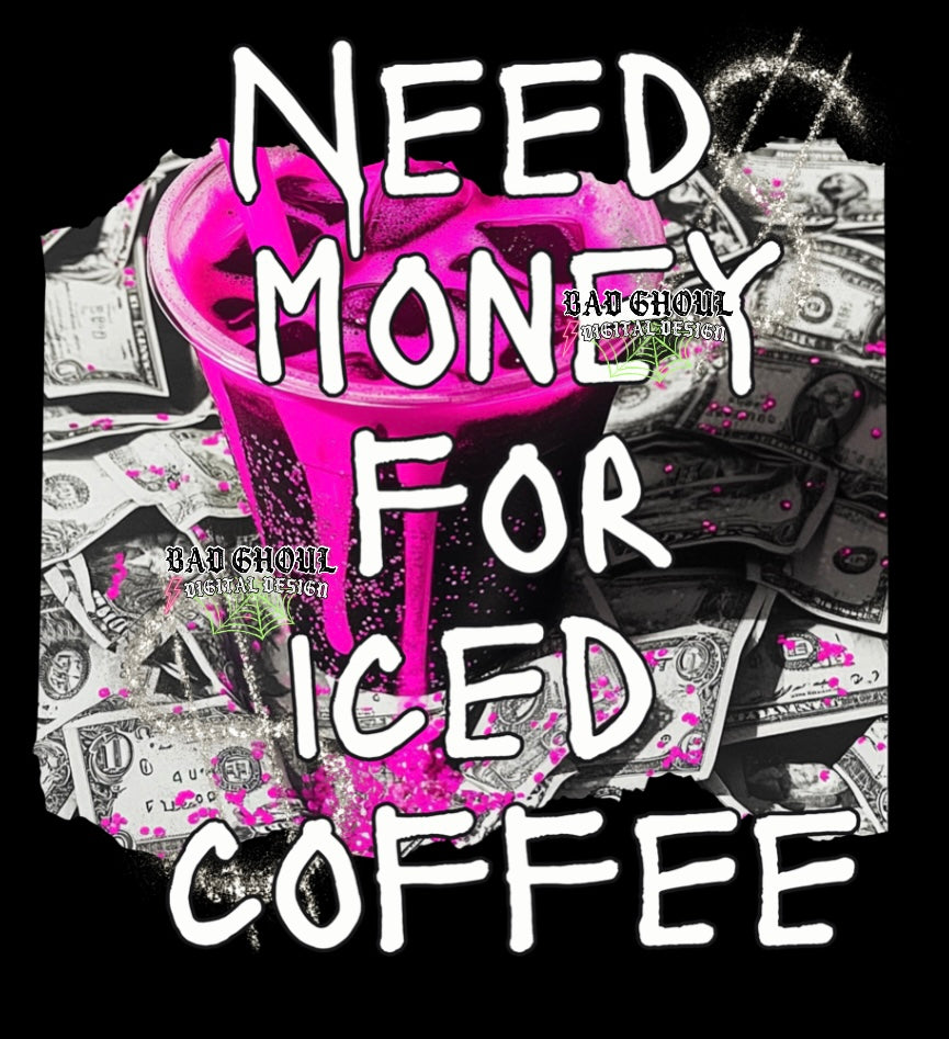 Need money for iced coffee PNG Download