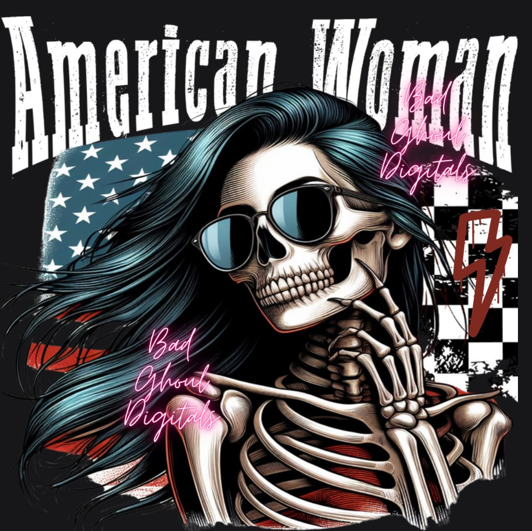 American Woman SKelly DTF & Sub Friendly