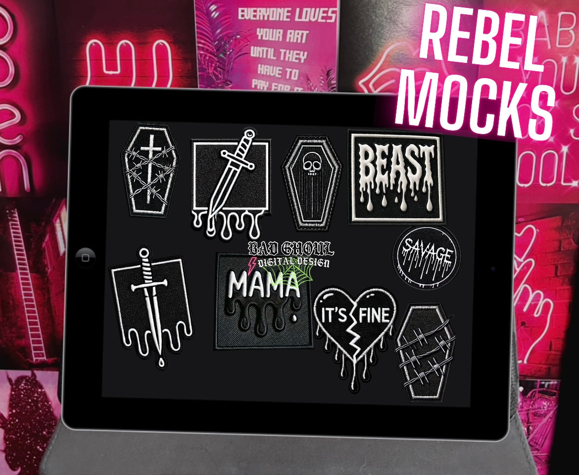 Faux Patch Bundle PNG Download