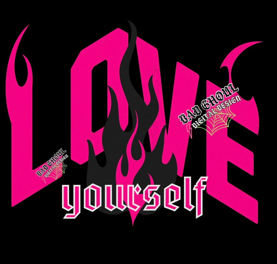 Love Yourself PNG Download
