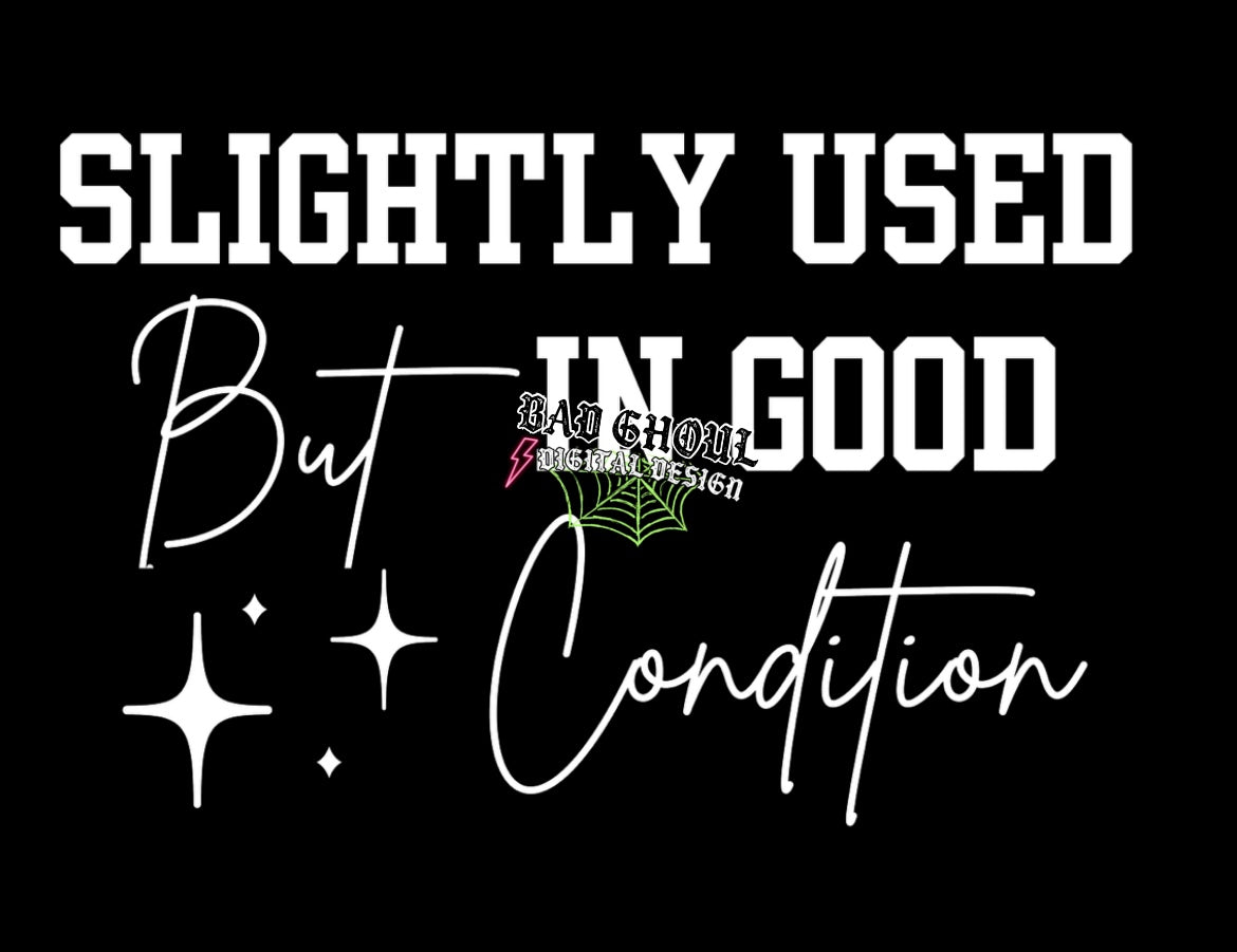 Slightly Used PNG Download 2 files black and white