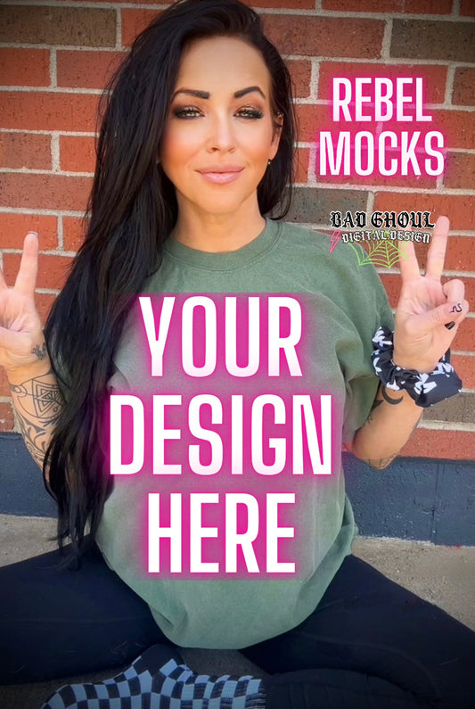 CC Hemp Trendy Model Mock Up