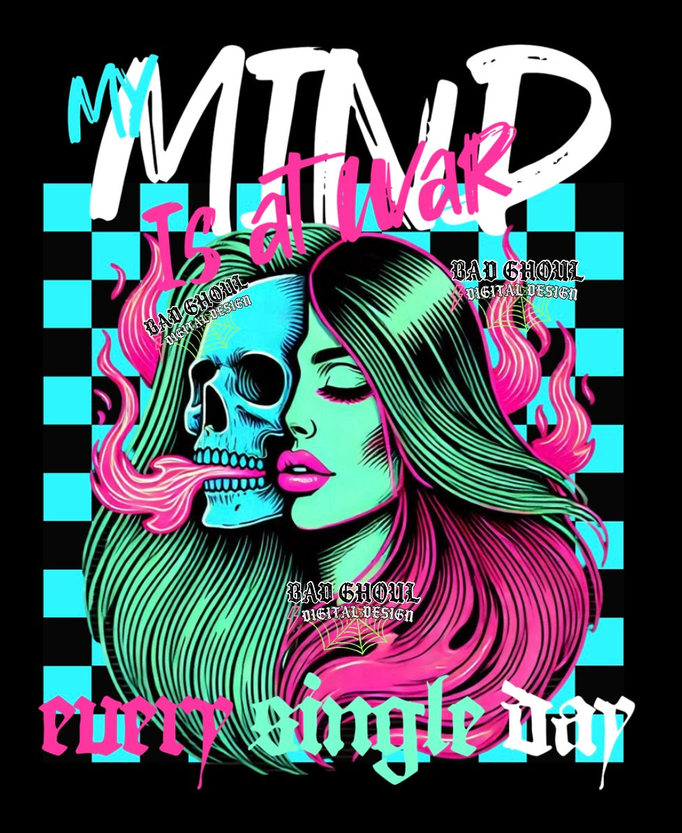 My Mind is at war PNG Download