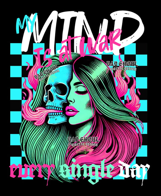My Mind is at war PNG Download