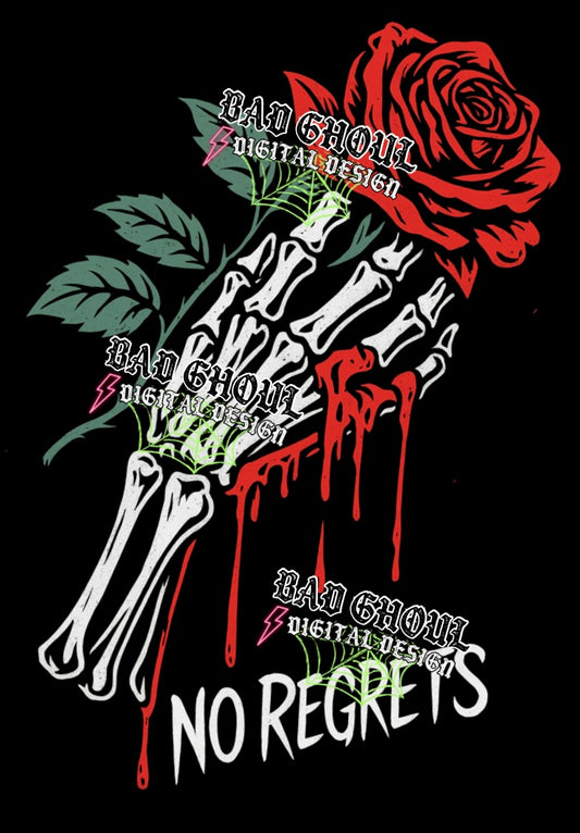No Regrets PNG DOWNLOAD Black Fab Only