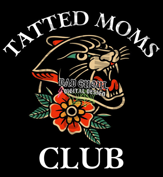 Tatted Moms Club  PNG Download