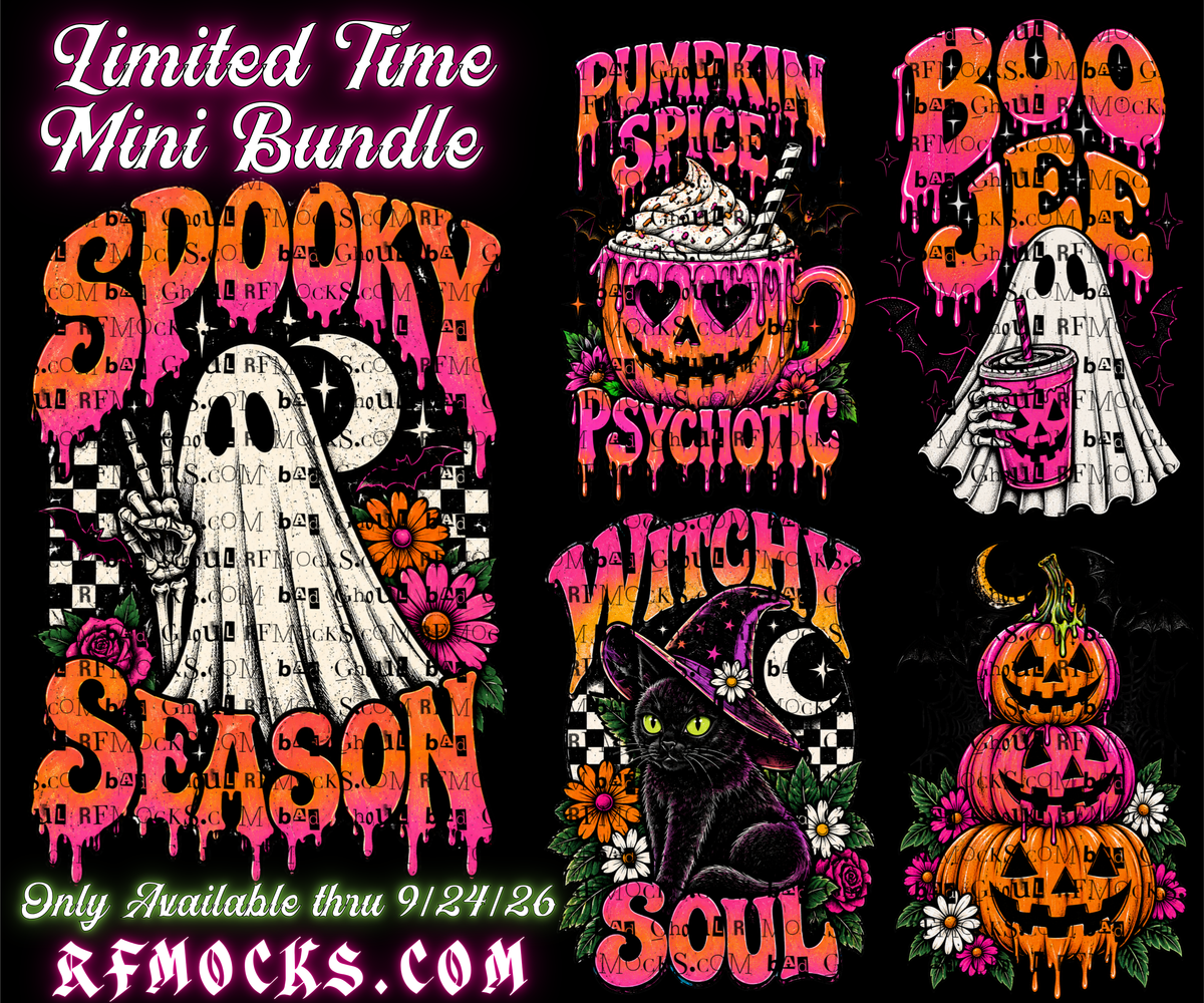 Halloween #1 | Limited Time Mini Bundle | PNG DOWNLOAD
