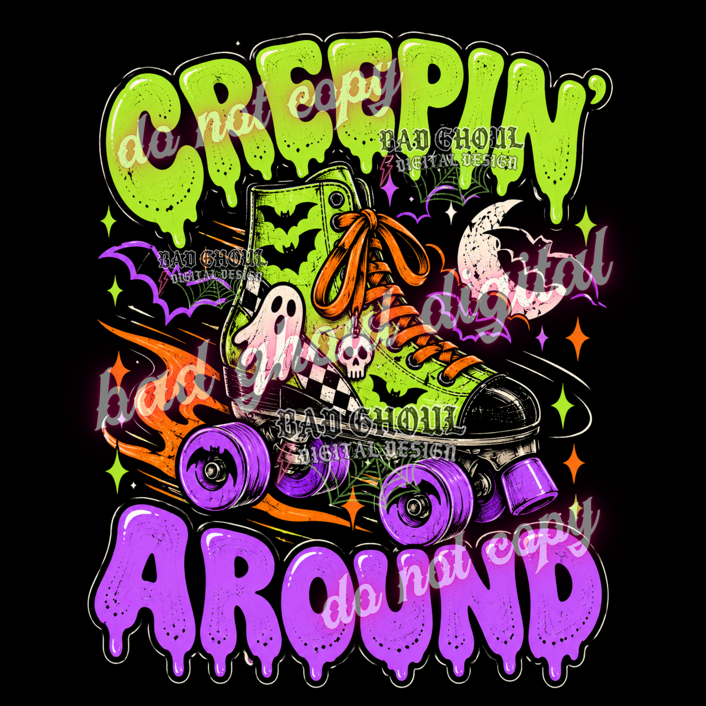 Creepin' around | PNG DOWNLOAD BLACK FAB ONLY