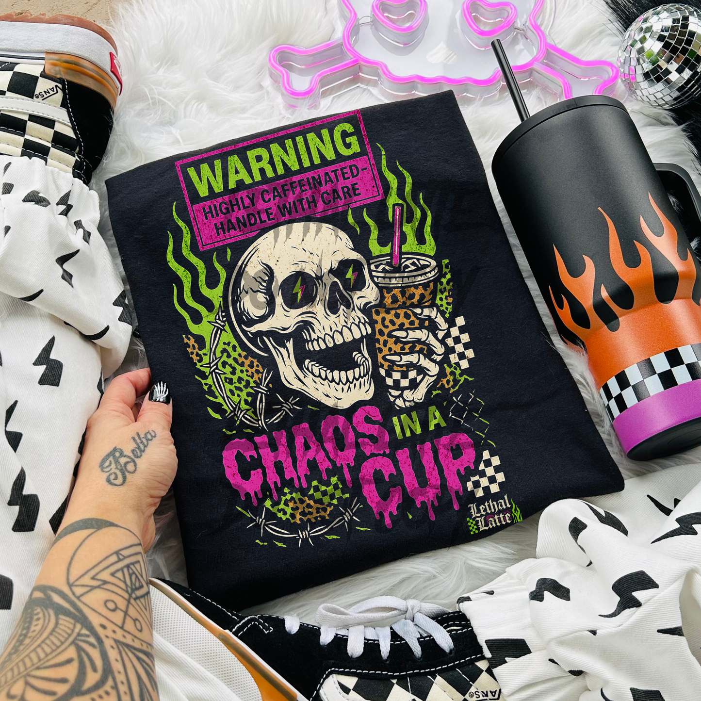 Lethal Latte- Warning Highly Caffeinated