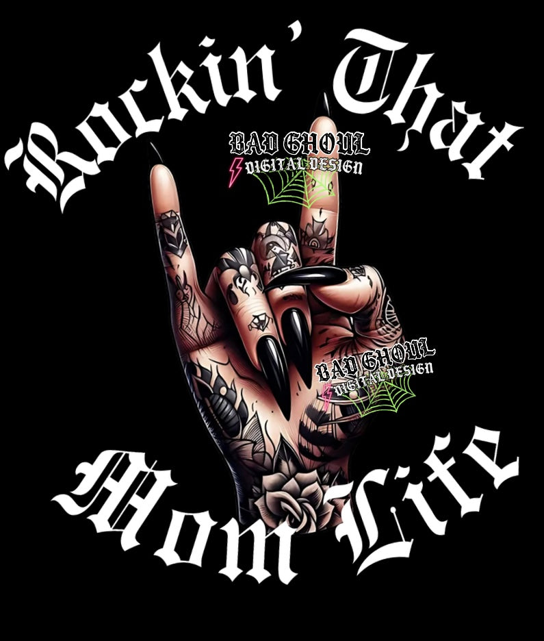 Rockin That Mom Life PNG Download