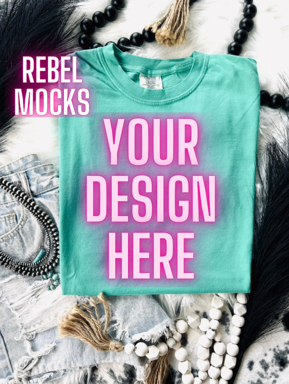 VIBIN CC Island Reef Flat Lay Mock UP