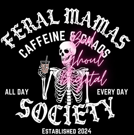 Feral Mamas Society PNG Download and Pocket 2 Files