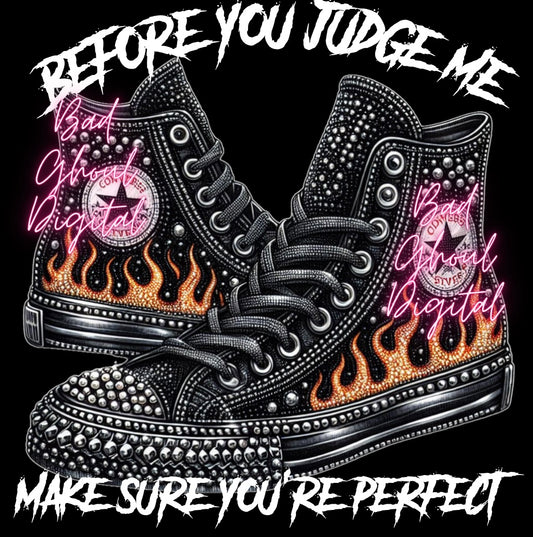 Before You Judge Me PNG download 2 files sub and DTF