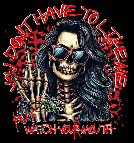 Watch Your Mouth PNG Download