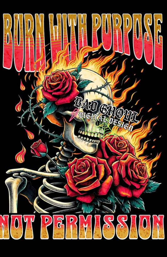 Burn with Purpose PNG Download