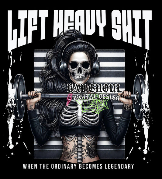 Lift Heavy Shit PNG