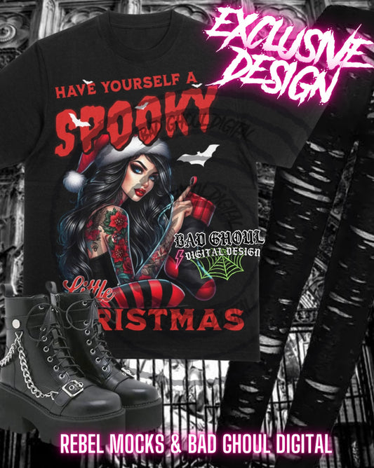 Exclusive Spooky Little Christmas PNG DOWNLOAD