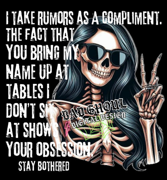 Stay Bothered PNG Download