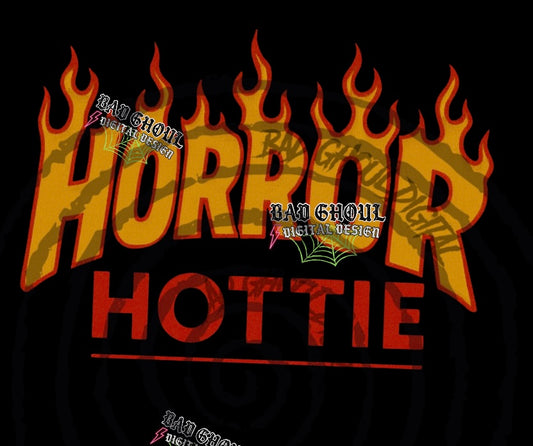 Horror Hottie PNG DOWNLOAD black Fab Only