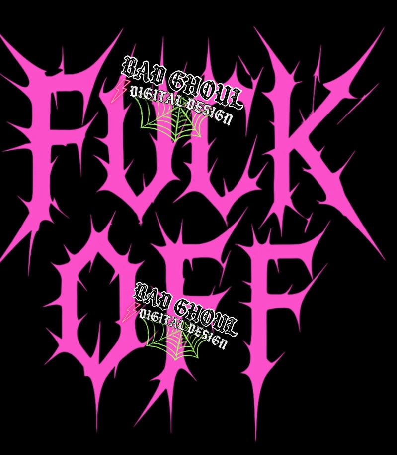 FUCK OFF PNG Download