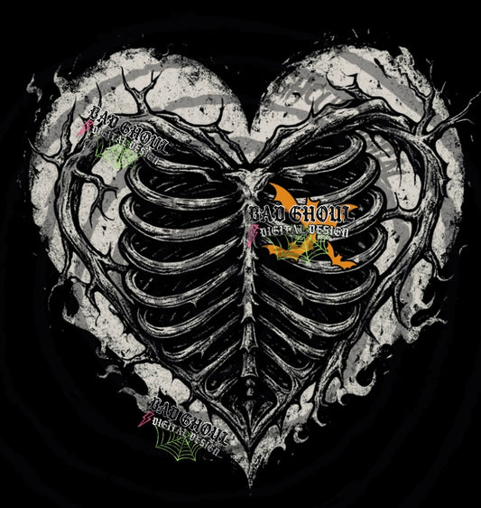 Batty Love PNG DOWNLOAD black fabric only