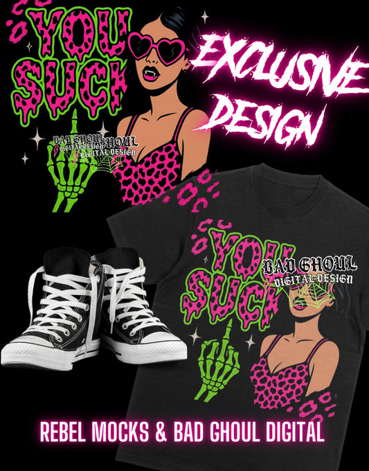 Exclusive You Suck PNG DOWNLOAD