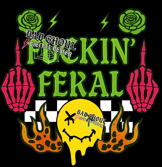 Fuckin Feral PNG Download