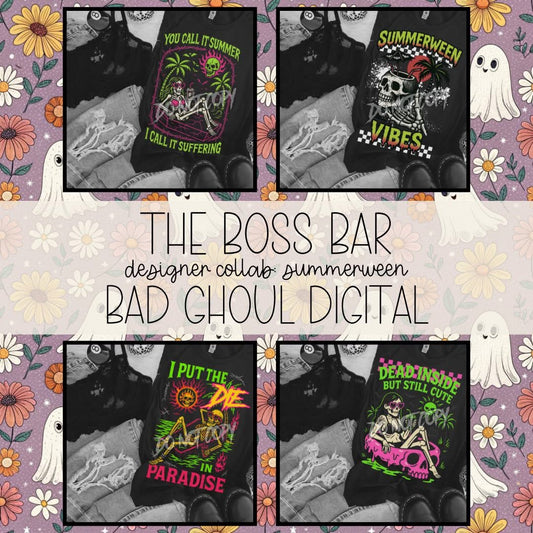 The Boss Bar Designers Collab- Summerween-LIMITED 5 Spots PNG Download