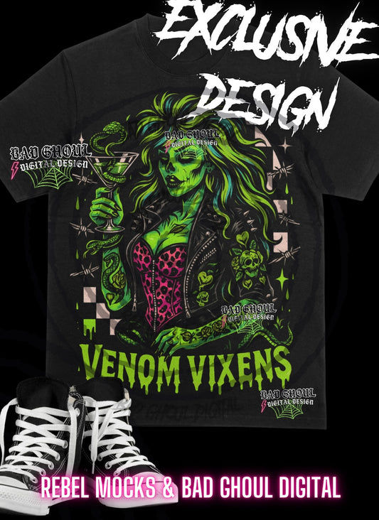 Exclusive Venom Vixens Black Fab Only PNG DOWNLOAD