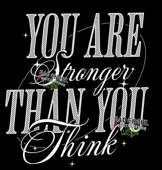 You are stronger PNG Download