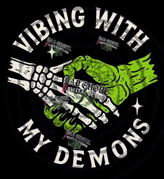 Vibing PNG DOWNLOAD Black Fab Only