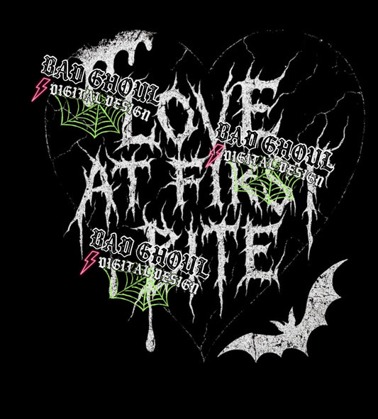 Love at First Bite PNG DOWNLOAD Black Fab Only