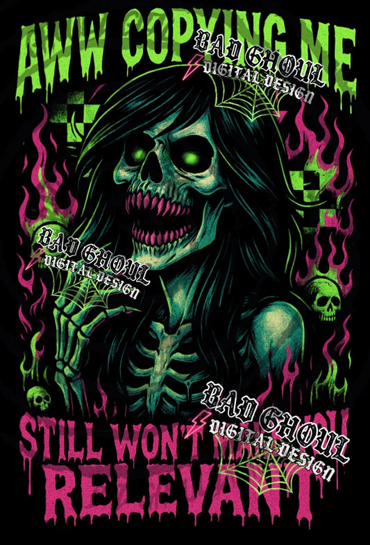 Awww- Black Fab Only-PNG Download