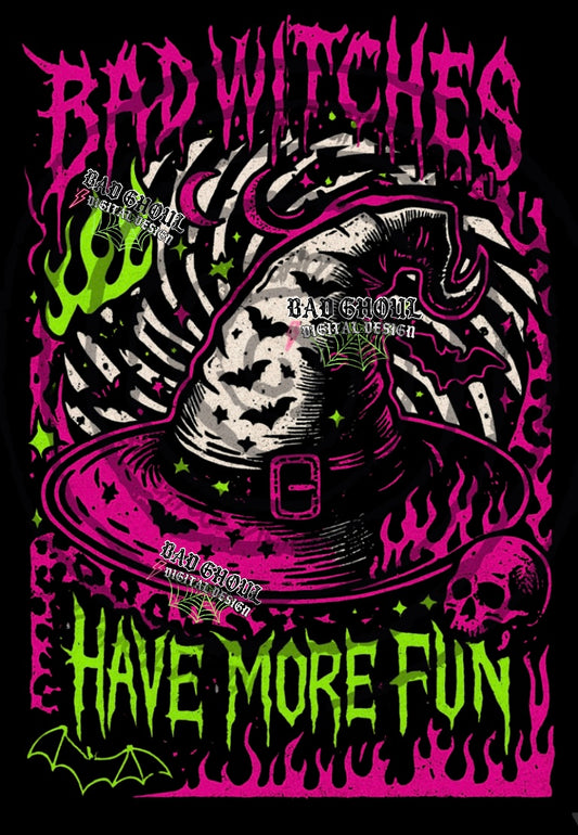 Bad Witches PNG DOWNLOAD Black Fab Only