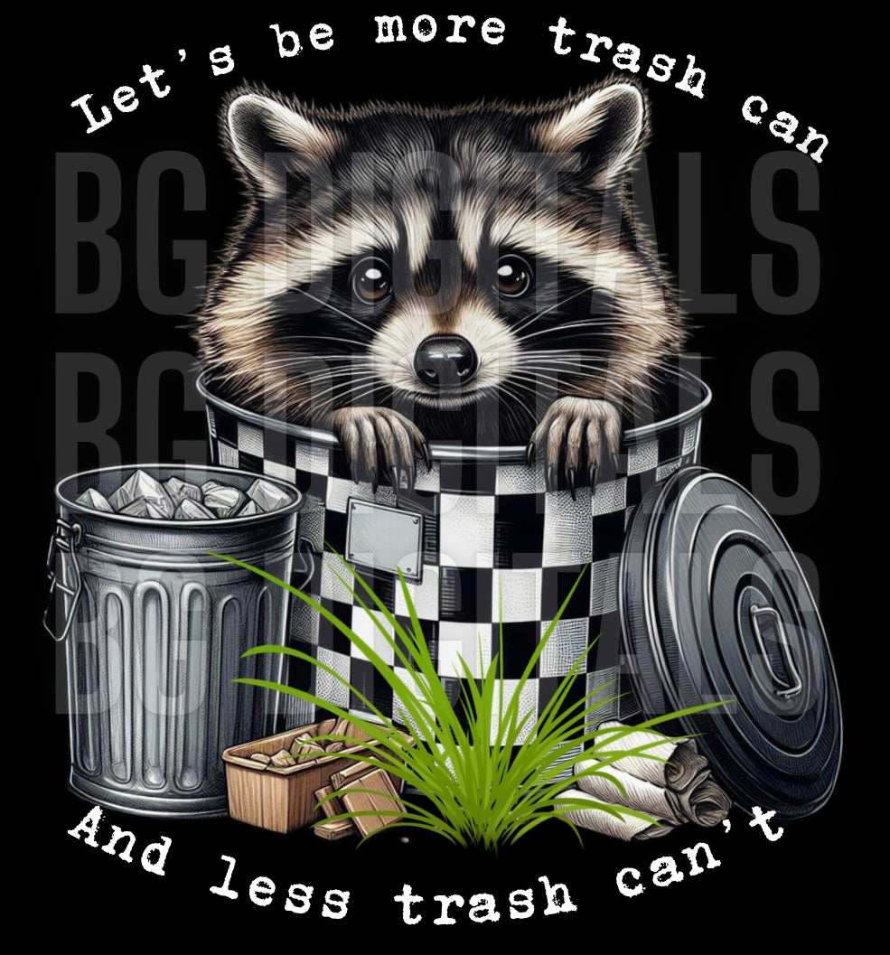 More Trash Can Digital Download PNG Sub and DTF Friendly