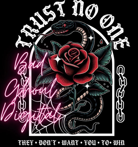 Trust No One PNG Download