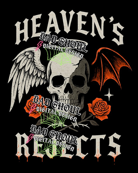 Heavens Rejects PNG DOWNLOAD Black Fab Only