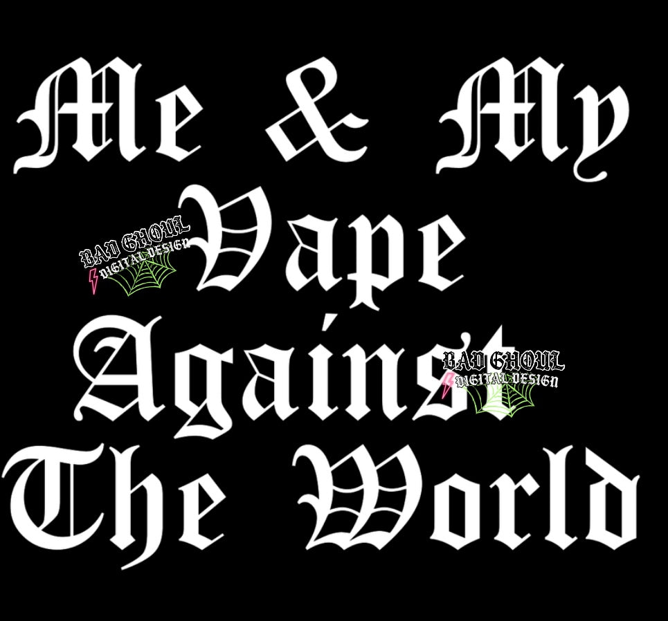 me and my vape PNG Download
