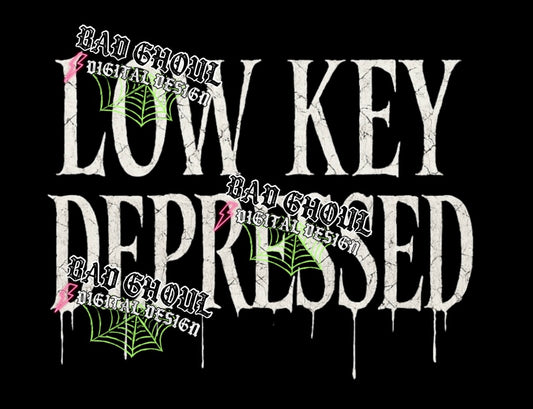 Low Key Depressed PNG DOWNLOAD Black Fabric Only
