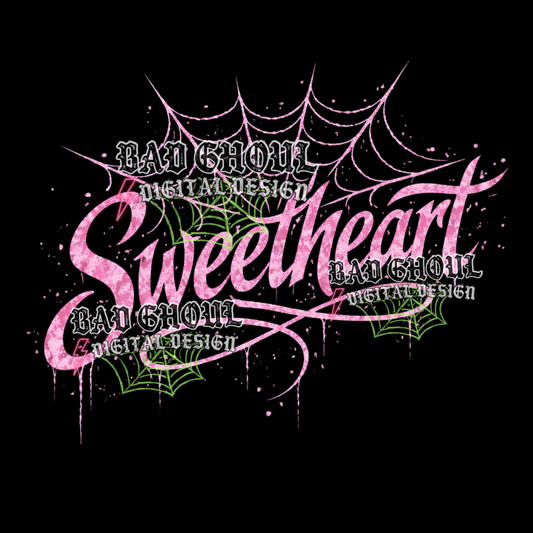 Sweetheart | PNG DOWNLOAD BLACK FAB ONLY
